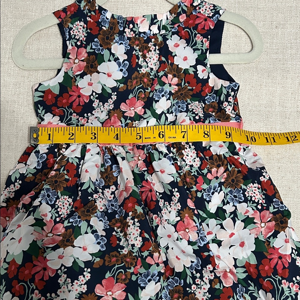 Janie and Jack A Study in Florals Tulle Dress 12/18 Months Navy Formal - Picture 12 of 13